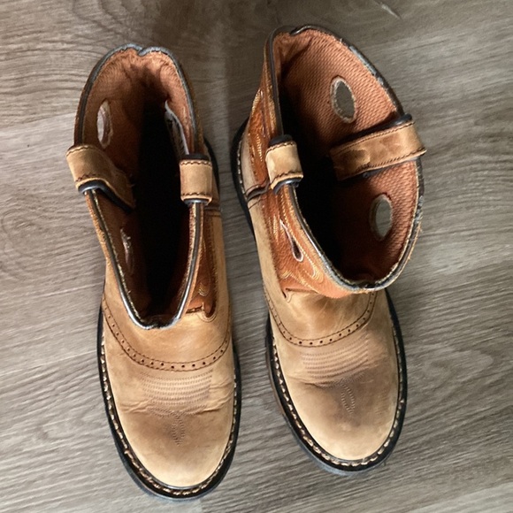 Rocky Tan Leather Western Boots - Picture 8 of 8